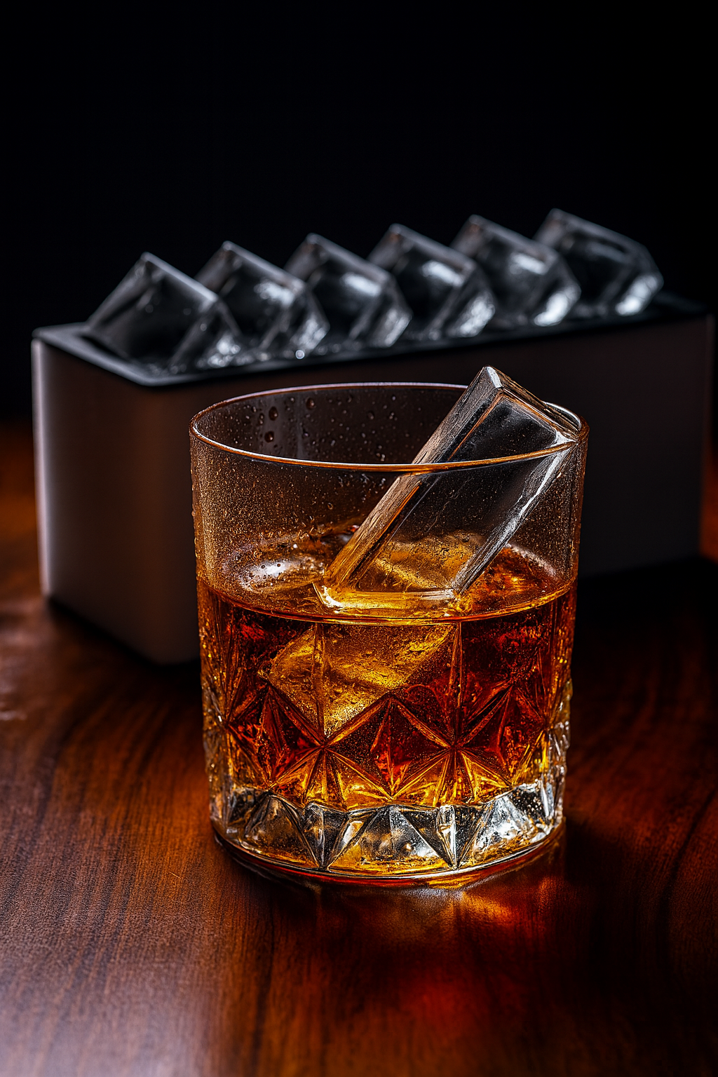 Clear Silicone Ice Cube Tray Mold